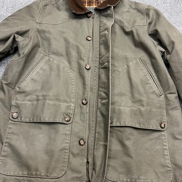 Eddie Bauer Chore Barn Jacket Men's 2XL Cotton Long Sleeve Full Zip - Picture 7 of 13